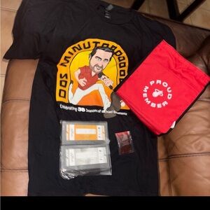 Black Short Sleeve Tee Michael Baiamonte Miami Heat bundle with frames tickets